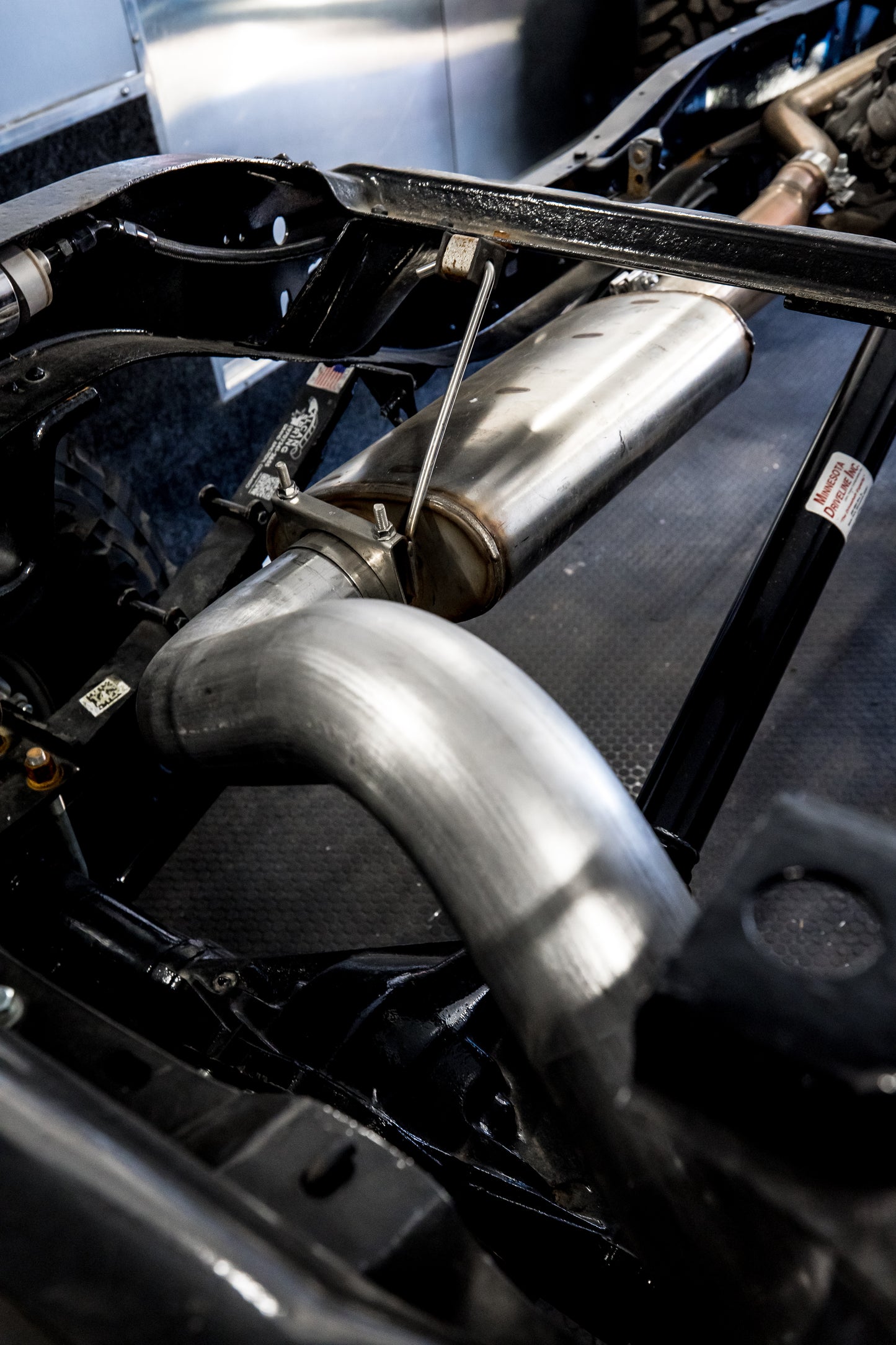 K5 Squared Stainless Steel LT Exhaust