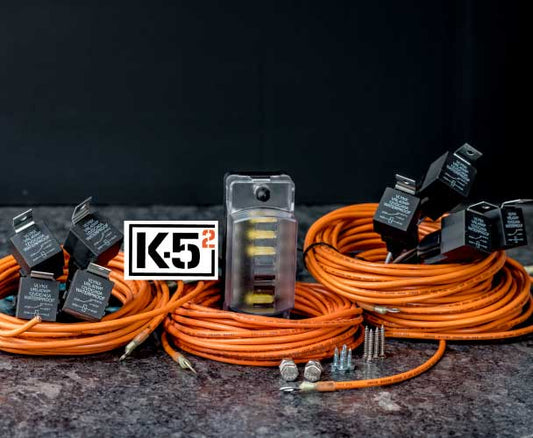 K5 Squared Crew Cab Full Power Window Kit
