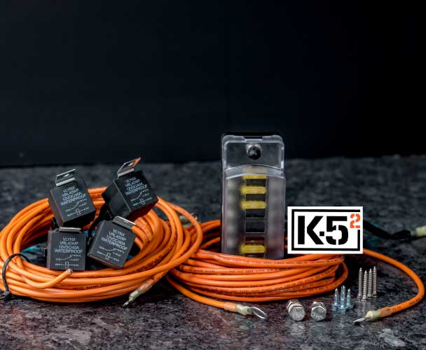 K5 Squared PRO KIT full power kit for Front windows only