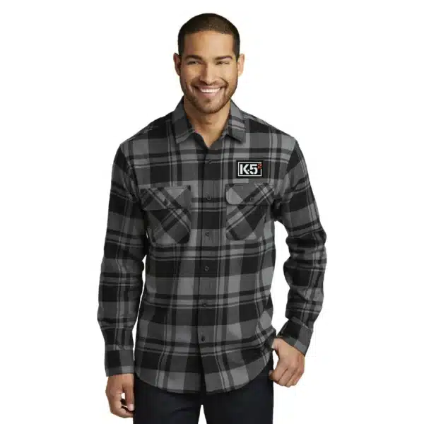 Flannel-Grey/Black